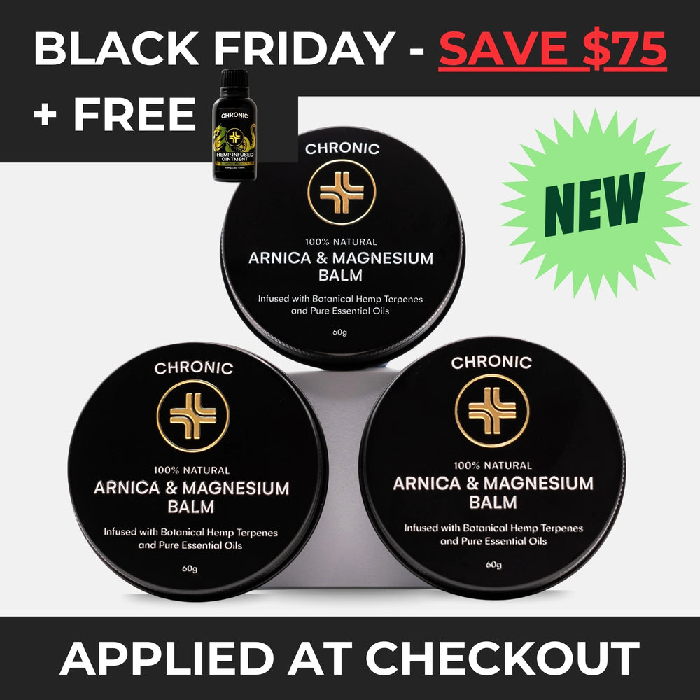 3x Arnica & Magnesium Balm - Save 18%