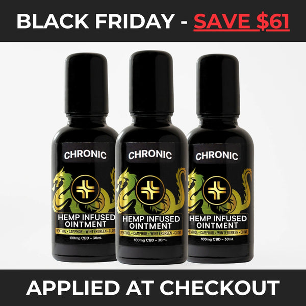 3x Hemp Infused Ointment - Save 17%