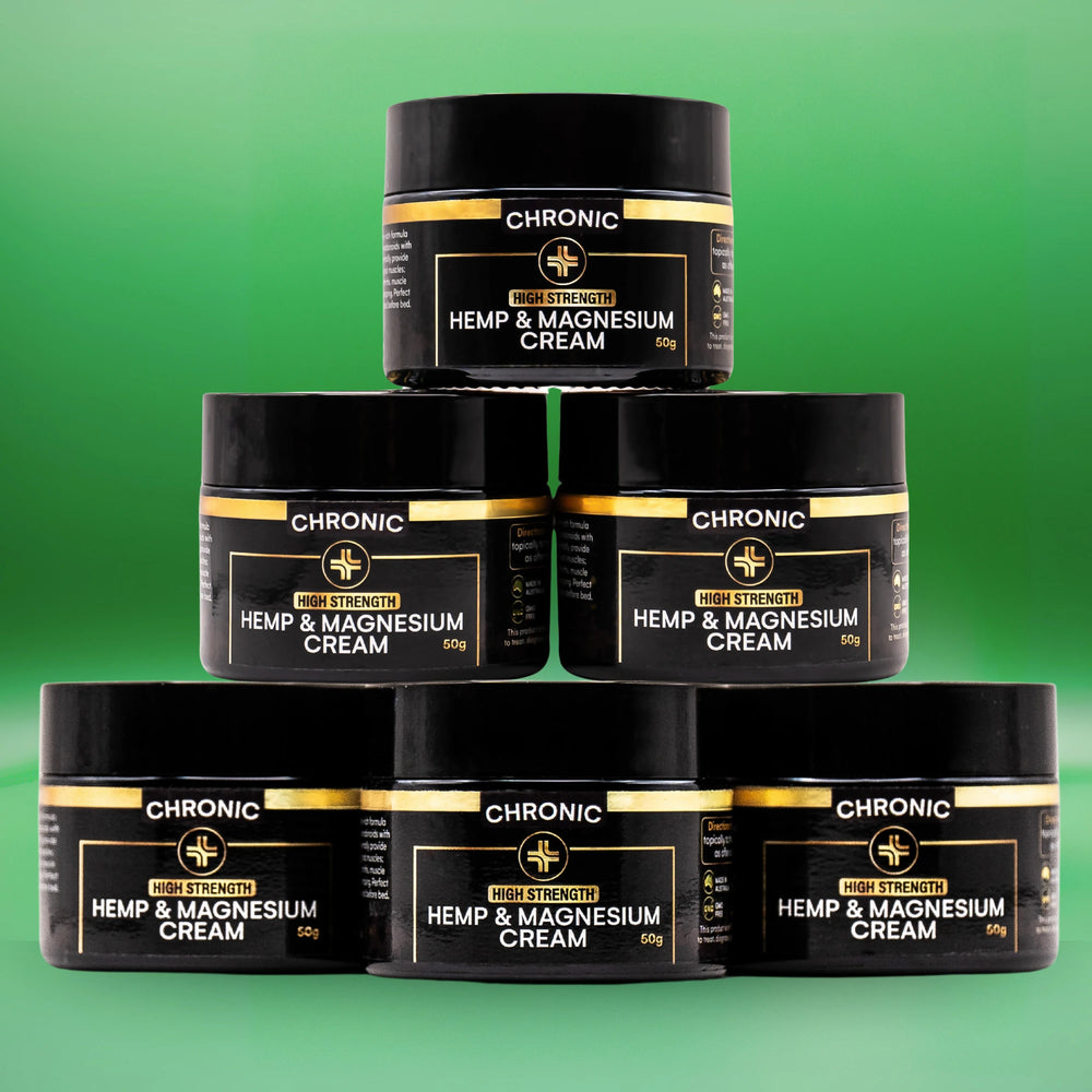 6x Hemp & Magnesium Cream - Save 25%