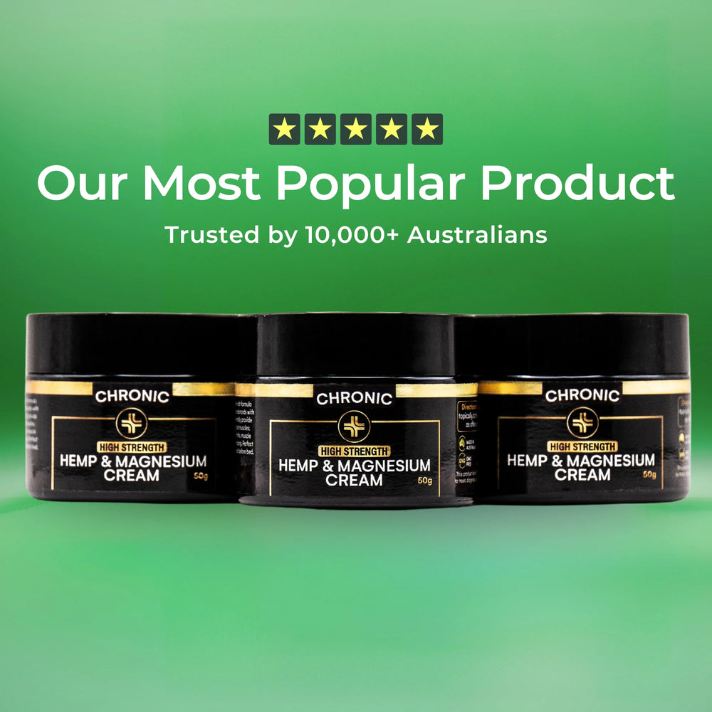 3x Hemp & Magnesium Cream - Save 15%