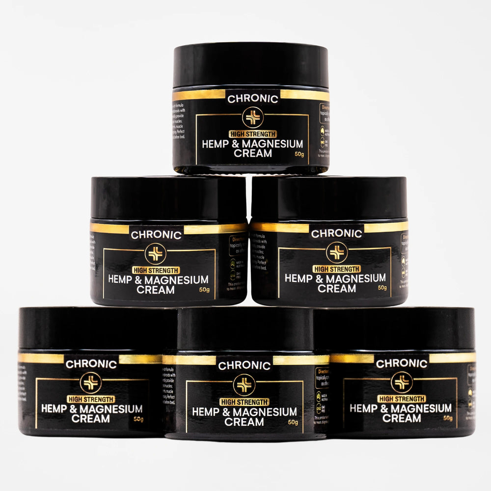 6x Hemp & Magnesium Cream - Save 25%