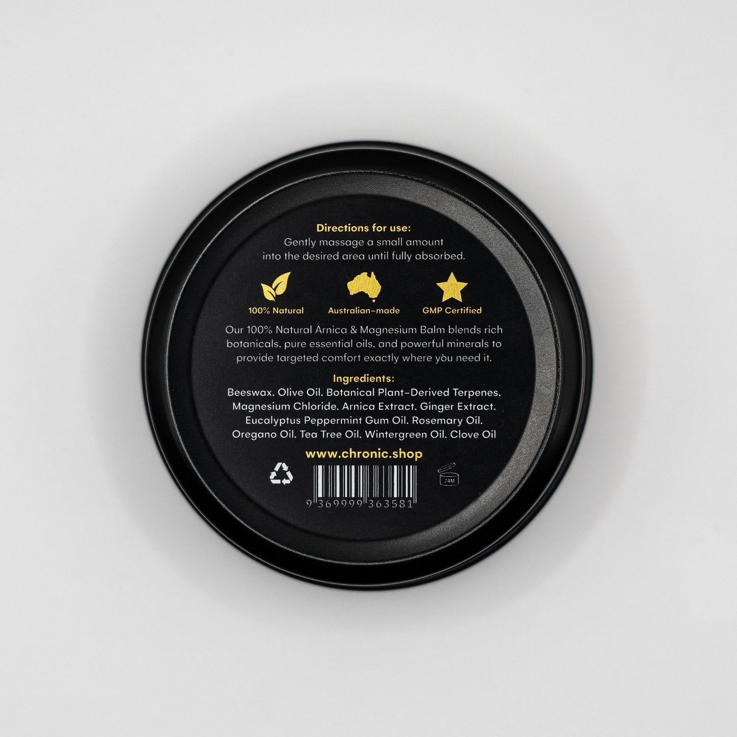 
                  
                    Arnica & Magnesium Balm
                  
                